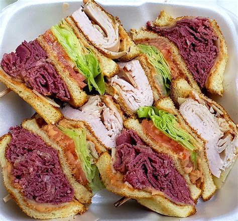 Bread basket deli - Western Special. Corned beef and egg with diced green pepper and onion, lettuce and tomato. Served on grilled and Russian dressing. Lite. $9.99. Regular. $11.99. Pound. $17.99. 